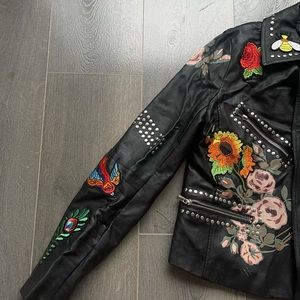 Beautiful leather jacket